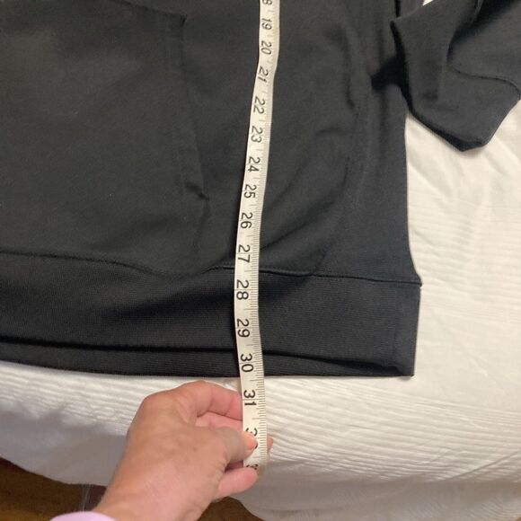 Depauw Football Hoodie Men 2XL Black Nike Sweatshirt Drawstring - Picture 11 of 11